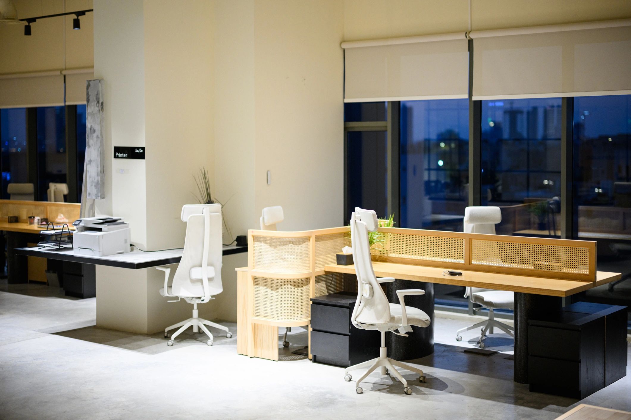 Modern professional office interior for corporate advisory insights